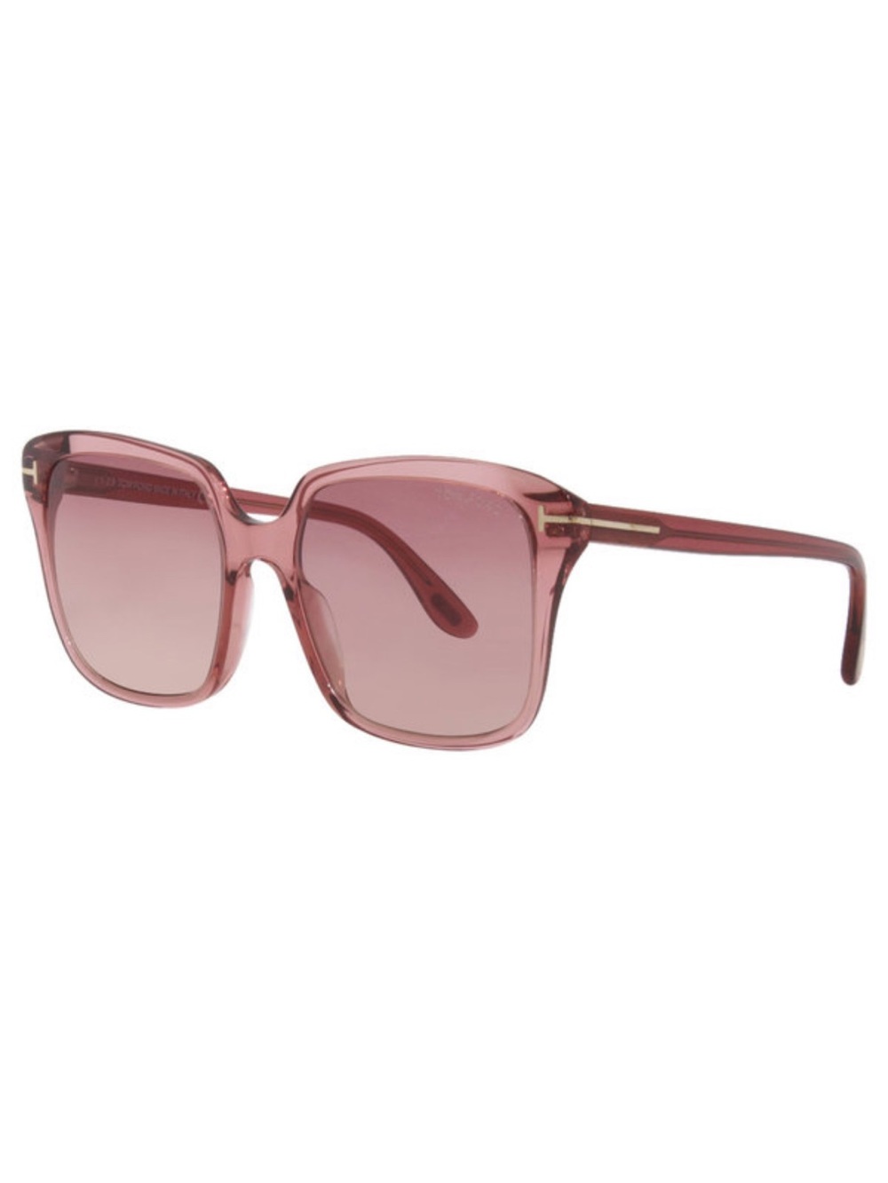 TOM FORD DARK ROSE/PINK GRADIENT FAYE TF788 UNISEX SUNGLASSES
